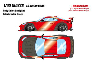 yz@EIDOLON 1/43 LB Nation GR86 LfBbh i~jJ[ LB022B