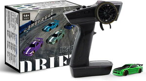 y{Kiz@HiTEC Turbo Racing 1/76 C64-GN htgJ[ O[ 2.4GHz ZKF؍ dR/C M@tRTRtZbg