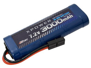 HiTEC XPOWER Ni-MH 7.2V 3000mAh ^~^CvRlN^[ R/Cpobe[ XP3000-NT-B