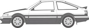 tW~͌^ 1/24 V[Y No.01 EX-01 g^ n`Nr AE86(J[{{lbgfJ[t) vf