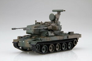フジミ模型 1/72 ミリタリーシリーズ No.09 EX-2 陸上自衛隊 87式自走高射機関砲(隊員付き 2両入り) プラモデル
