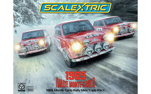 �y���������z�@Scalextric 1/32 1965 �����e�J���������[ �~�j �g���v���J�[�p�b�N �X���b�g�J�[ C4488A