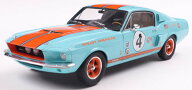SOLIDO 1/18 シェルビー GT500 レーシング トリビュート 1967 (ライトブルー/オレンジ) 完成品ダイキャス…