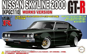 tW~͌^ 1/24 C`AbvV[Y No.136 XJCC 2000 GT-R (KPGC110 ^) [NXdl vf