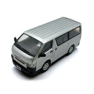 BM CREATIONS 1/64 トヨタ 2015 ハイエース KDH200V シルバー LHD 左ハンドル 完成品ダイキャストミニカー 64B0149