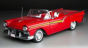 SUNSTAR 1/18 1957 �t�H�[�h �t�F�A���[�� 500 �X�J�C���C�i�[ Flame Red �����i�_�C�L���X�g�~�j�J�[ 1347