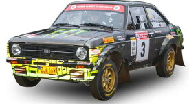 【11月発売予定】　SUNSTAR 1/18 フォード エスコート RS1800 2023年 ロジャー・アルバート・クラーク・ラリー #3 O.Solberg/E.Edmondson 完成品ダイキャストミニカー 4864