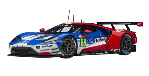 �y���������z�@AUTOart 1/18 �t�H�[�h GT 2019 #68 ���E�}��24���ԃ��[�X LMGTE Pro�N���X(�u���[/�z���C�g/���b�h) �����i�~�j�J�[ 81912