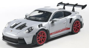 SOLIDO 1/43 �|���V�F 911(992) GT3 RS 2023 (�O���[/���b�h) �����i�_�C�L���X�g�~�j�J�[ S4314802