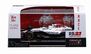 Bburago 1/43 �I���N�� ���b�h�u�� ���[�V���O RB21 2025 ���{GP No.1 M.�t�F���X�^�b�y�� �h���C�o�[�t �N���A�P�[�X �����i�_�C�L���X�g�~�j�J�[ BUR38234JPV