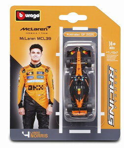 y2026N1\z@Bburago 1/64 }N[ F1`[ MCL39 2025 No.4 L.mX i_CLXg~jJ[ BUR58001N