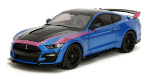 JADA TOYS 1/18 PINK SLIPS�V���[�Y 2020 �t�H�[�h �}�X�^���O �V�F���r�[ GT500 �u���[ �����i�_�C�L���X�g�~�j�J�[ JADA35723