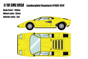 �y���������z�@EIDOLON 1/18 �����{���M�[�j �J�E���^�b�N LP400 1974 �C�G���[ �����i�~�j�J�[ EML195A