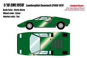 �y���������z�@EIDOLON 1/18 �����{���M�[�j �J�E���^�b�N LP400 1974 ���F���f�A�x�[�e �����i�~�j�J�[ EML195D