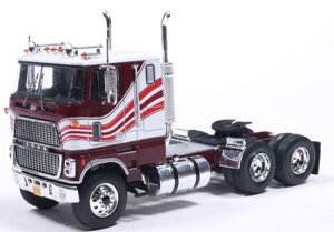 IXO MODELS 1/64 �t�H�[�h CL 9000 1976 �z���C�g/���b�h�X�g���C�v �����i�_�C�L���X�g�~�j�J�[ 64TR015B