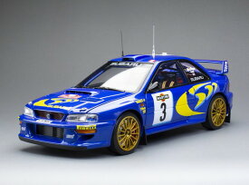 10月以降発売予定 SUNSTAR 1/18 スバル インプレッサ S5 WRC 1998年 ラリーサンレモ 3位 #3 C.McRae/N.Grist 完成品ダイキャストミニカー 5783
