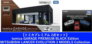 y2_Zbgzg~Jv~A tomica GARAGE PREMIUM BLACK Edition  MITSUBISHI LANCER EVOLUTION 3 MODELS Collection