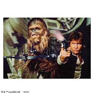WO\[pY 1000s[X X^[EH[Y STAR WARS Han Solo & Chewbacca 51×73.5cm W-1000-694