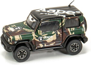 BM CREATIONS 1/18 �X�Y�L �W���j�[ (JB74) 2018 X POP RACE Aape RHD �E�n���h�� �����i�_�C�L���X�g�~�j�J�[ 18B0010