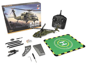 HiTEC 2.4GHz 5CH wRv^[ K170 UH-60L Black hawk ubNz[N {̏d99gȉ WR RC ~^[ RTFLbg