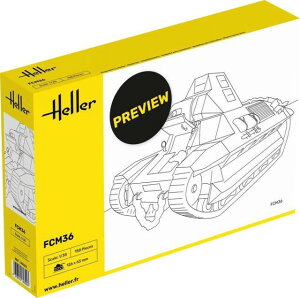 G[ 1/35 WW.II tXR FCM36 y vf HE30322