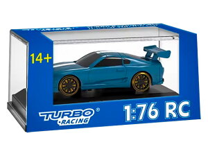HiTEC TURBO RACING 1/76 C63 Light Blue Drift Car v|X C63S