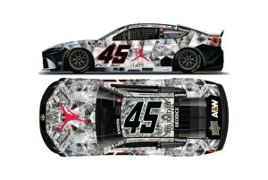 Lionel Racing 1/64 JORDAN BRAND CRYSTAL 2025 �g���^ �J���� XSE �^�C���[�E���f�B�b�N #45 �e�L�T�X �����i�_�C�L���X�g�~�j�J�[ LR331319