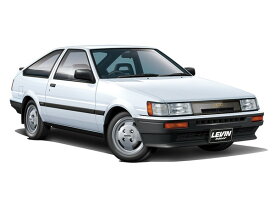 プラモデル　1/24　ザ・モデルカー　No.085　トヨタ　AE85　カローラレビン　1500SR　'85