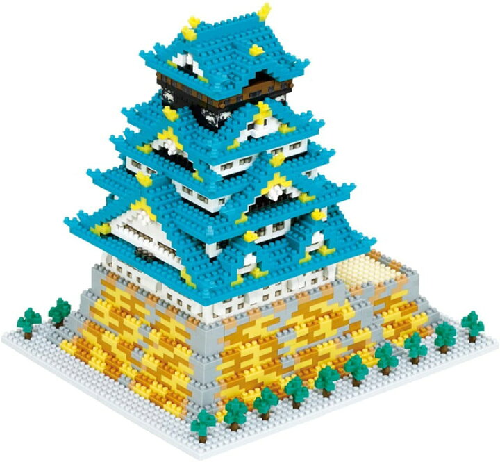 楽天市場 ナノブロック Nanoblock 大阪城デラックスエディション 難易度5 Nb 049 トイスタジアム2号店