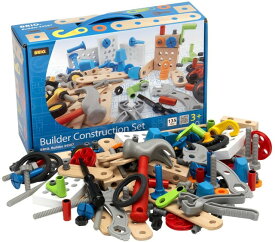 ビルダーコンストラクションセット 木製 おもちゃ 知育玩具 工具遊び 34587 ブリオ BRIO