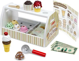 【正規品】メリッサ&ダグ アイスクリーム屋さん ごっこ遊び 木製 おもちゃ 9286