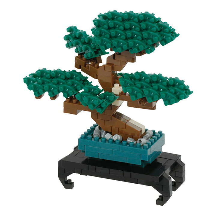 楽天市場 ナノブロック Nanoblock 盆栽 松 Nbh 224 難易度2 トイスタジアム2号店