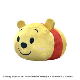 ディズニー BIGサイズ もちもち ぬいぐるみクッション　プー　全長約45cm