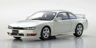 京商オリジナル 1/43 日産 シルビア K's(S14) ホワイト 完成品ミニカー KSR43112W