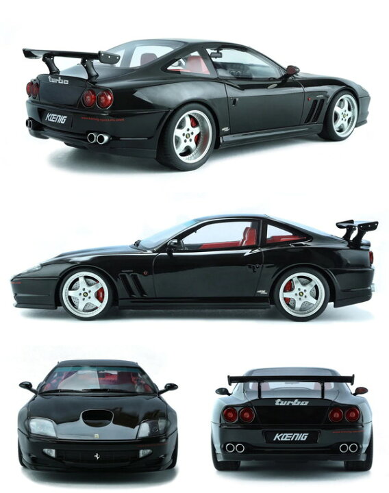 楽天市場】GT SPIRIT 1/18 ケーニッヒ スペシャルズ 550 (ブラック 