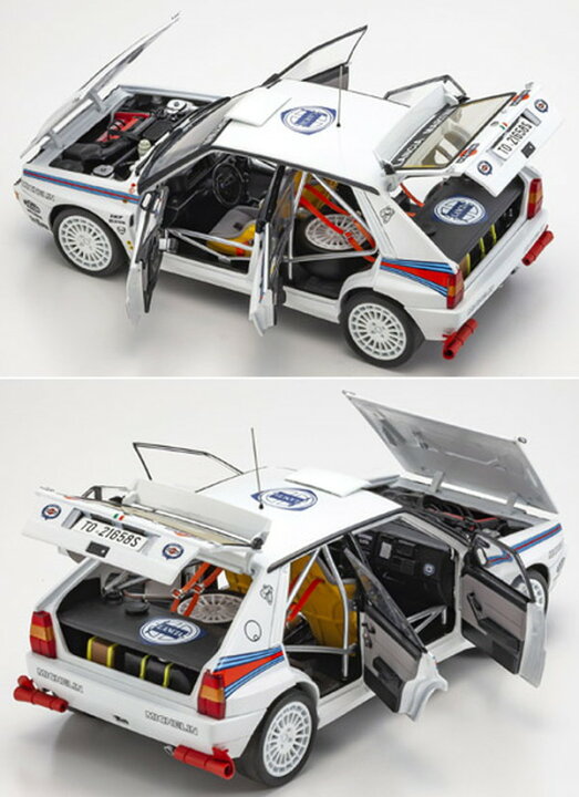 楽天市場】京商オリジナル 1/18 ランチア デルタ HF インテグラーレ 