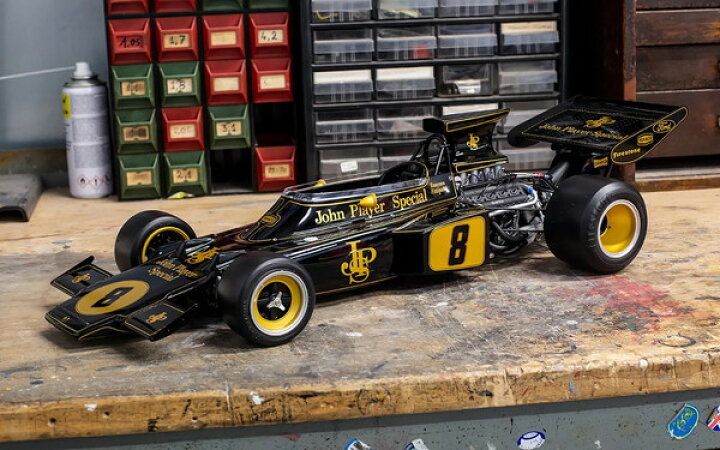 楽天市場】【送料無料】 Pocher 1/8 ロータス 72D ブリティッシュGP 