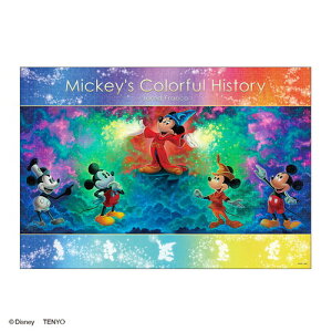 �W�O�\�[�p�Y�� 1000�s�[�X Mickey's Colorful History 51×73.5cm D-1000-861