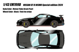 【●カタログ】【送料無料】　EIDOLON COLLECTION 1/43 ニッサン GT-R NISMO Special edition 2024 メテオフレークブラックパール 完成品ミニカー EM709D