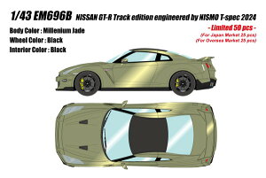 �y���������z�@EIDOLON 1/43 NISSAN GT-R Track edition engineered by NISMO T-spec 2024 �~���j�A���W�F�C�h �����i�~�j�J�[ EM696B