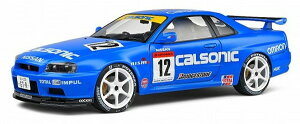 SOLIDO 1/18 Y XJCC R34 GT-R Xg[gt@C^[ (u[) i_CLXg~jJ[ S1804307