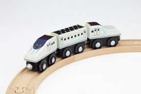 moku TRAIN　E956形 ALFA-X アルファエックス 3両セット　(木製玩具 木製おもちゃ 木製レール)