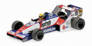 MINICHAMPS 1/43 トールマン ハート TG184 アイルトン・セナ モナコGP 1984 2位入賞 ウェザリング仕様 完成品ダイキャストミニカー 540843399