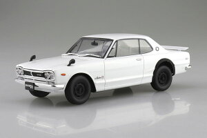 �A�I�V�} 1/24 �y�v�� �X�i�b�v�J�[ No.01-WH KPGC10 �X�J�C���C��HT 2000GT-R 1971 �z���C�g �v�����f��