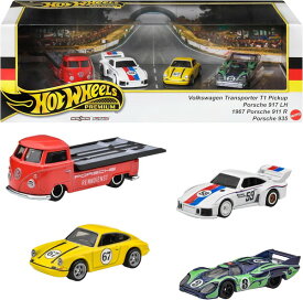 【4月27日発売予定】　ホットウィール(Hot Wheels) プレミアムコレクターセット ポルシェ レンシュポルト HRT54-9864