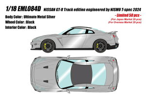 yz@EIDOLON 1/18 NISSAN GT-R Track edition engineered by NISMO T-spec 2024 AeBCg^Vo[ i~jJ[ EML084D