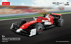 ���F�� 1/24 �A���t�@�����I F1 C42 �u���b�N�g���L�b�g RASTAR 92300