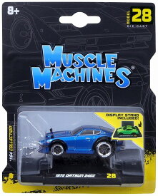 【6月発売予定】　Maisto 1/64 Muscle Machines 1972 ダットサン 240Z ブルー 完成品ダイキャストミニカー MS15568BL