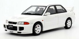【8月発売予定】　OttO mobile 1/18 三菱 ランサー エボリューション III 1995 (ホワイト) 完成品ミニカー OTM1065