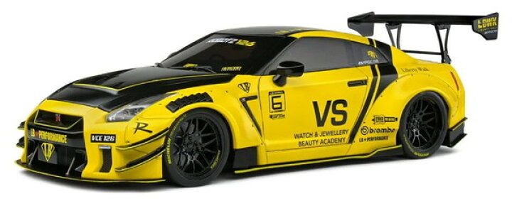 ロシニョールGS195 R35 （楽天市場】SOLIDO 1/18 Nissan GT-R (R35) LB 